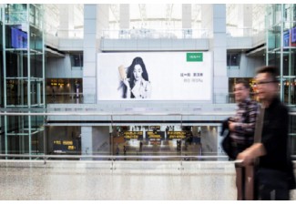 廣州機場LED大屏廣告投放價格？