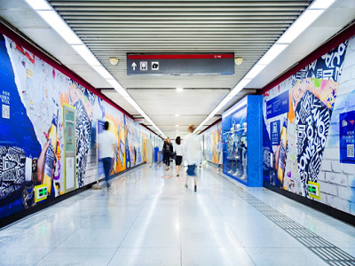 天津地鐵廣告