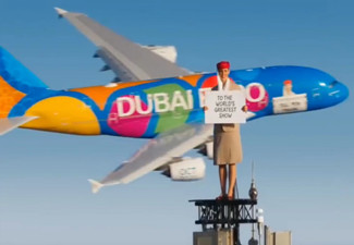 大品牌為什么必投飛行廣告?