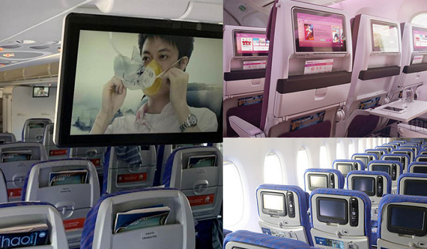 飛機機載視頻廣告