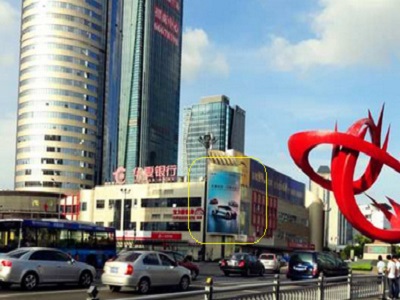 蘇州獅山路金獅大廈外墻LED屏廣告 蘇州獅山路金獅大廈外墻LED屏廣告