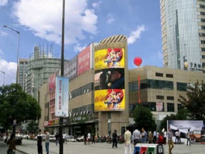 蘇州獅山路金獅大廈東南外墻LED屏廣告 蘇州獅山路金獅大廈東南外墻LED屏廣告