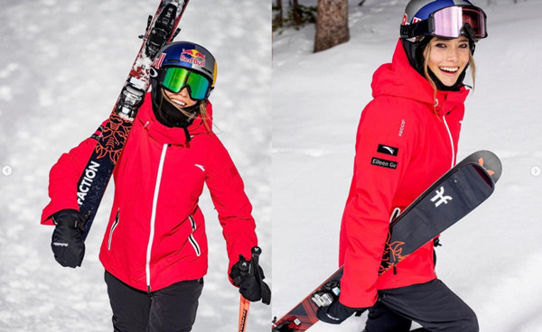 谷愛凌代言安踏