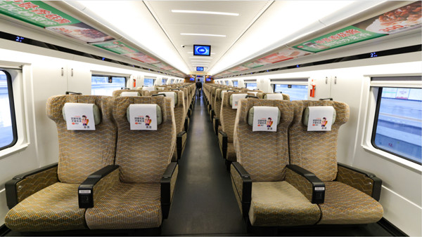 高鐵列車頭巾廣告