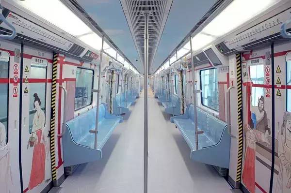 絲綢之路主題西安地鐵廣告