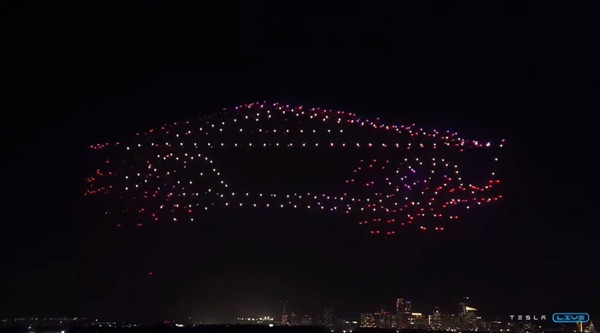 特斯拉無人機廣告 特斯拉無人機廣告