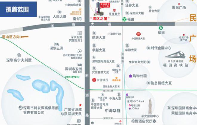 深圳灣區之窗地標LED屏位置 深圳灣區之窗地標LED屏位置