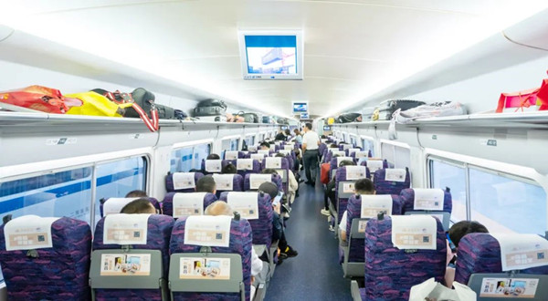 高鐵列車小桌板廣告