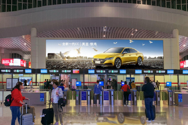 機場廣告案例圖 機場廣告案例圖