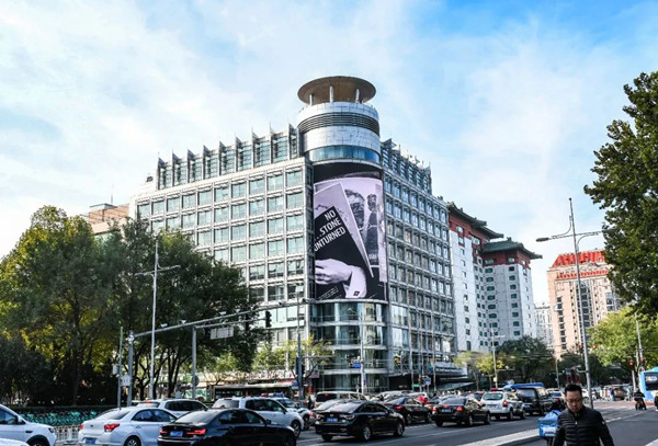 海瑞溫斯頓戶外LED廣告 海瑞溫斯頓戶外LED廣告