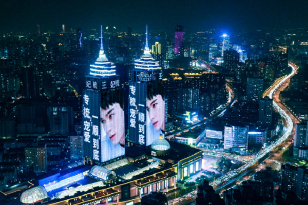 燈光秀廣告案例圖