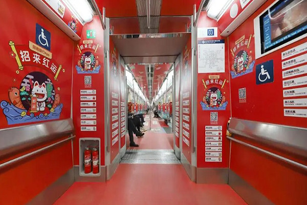 北京地鐵廣告案例圖