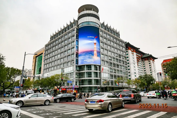 法國航空戶外LED廣告 法國航空戶外LED廣告