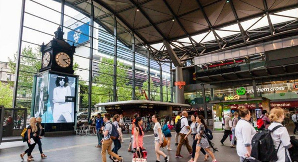 澳大利亞墨爾本南十字車站