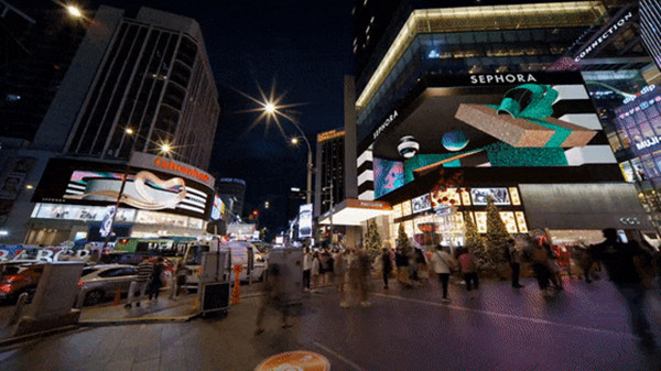 絲芙蘭戶外LED廣告