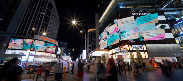 絲芙蘭戶外LED廣告